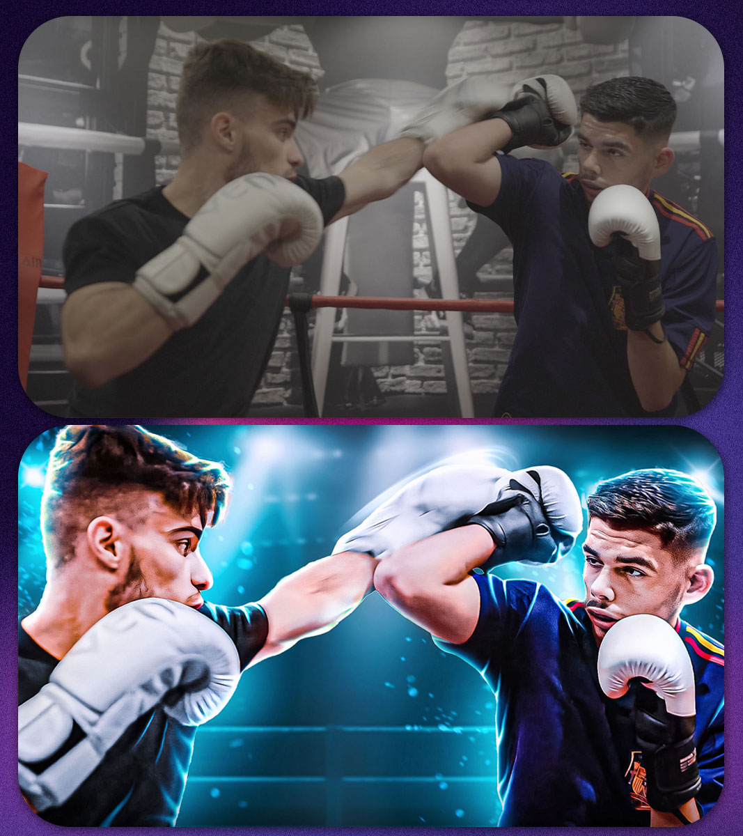 → Le screen vs le rendu final 🚀