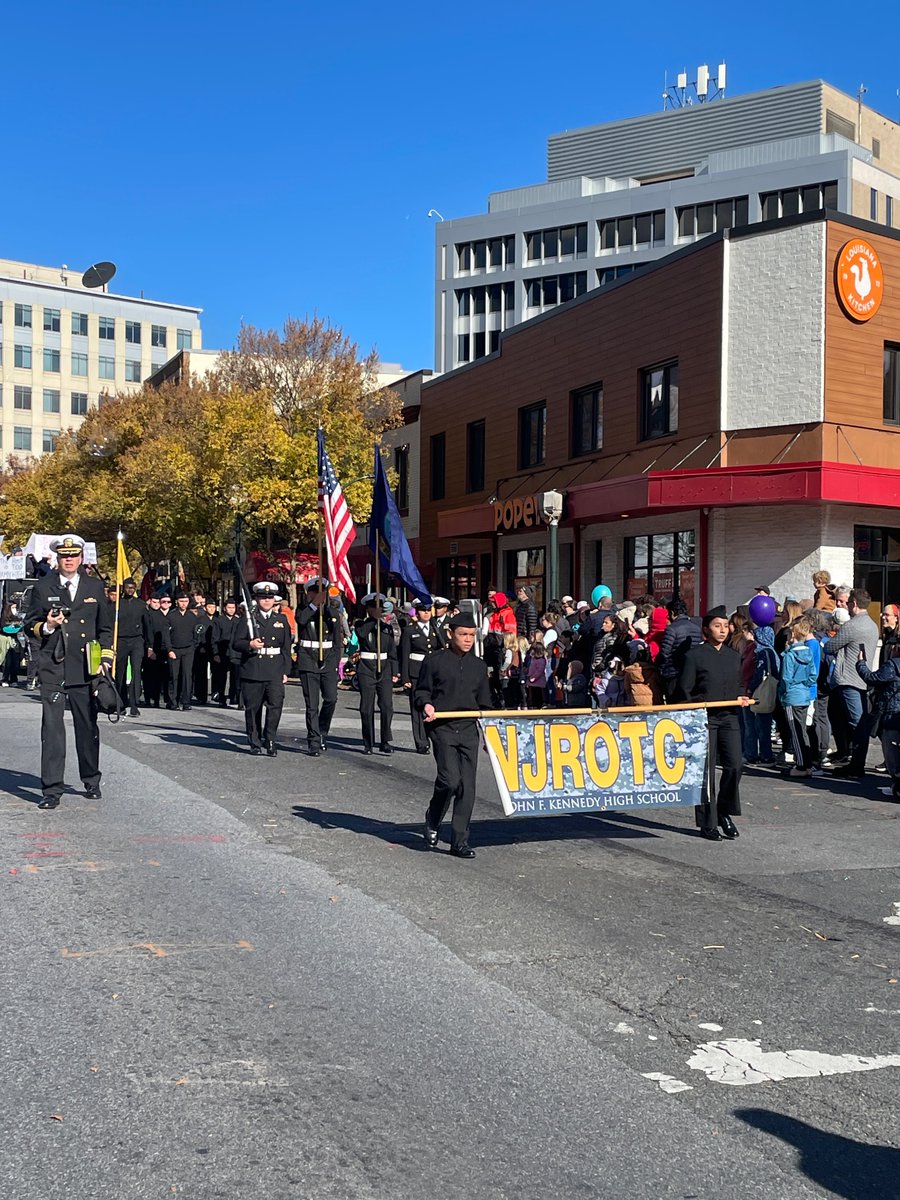 JFKAcademies's tweet image. JFK Academies celebrating at the Silver Spring Thanksgiving Parade this morning