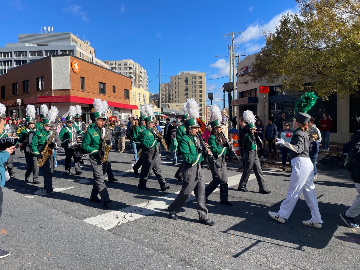 JFKAcademies's tweet image. JFK Academies celebrating at the Silver Spring Thanksgiving Parade this morning