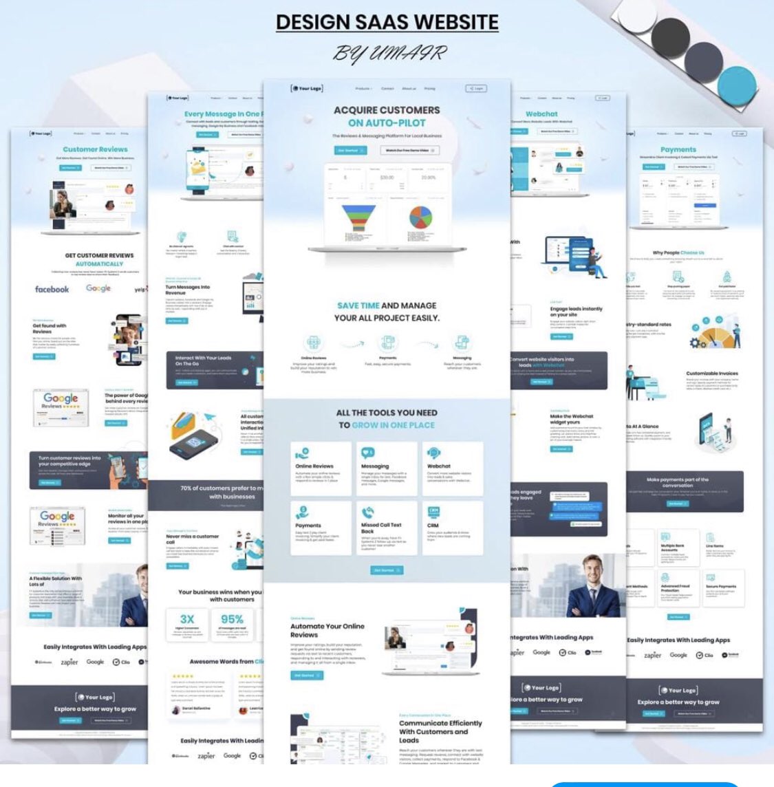 UmairAs91051581's tweet image. I’ll build premium Funnel/Website in #highlevel #clickfunnel and #wordpress for boost your business and get more leads.
Services:
Complete frontend development with css, html, java and react
Video Editing 
Social media ads banners
Currently we offer flat 30% off 
Dm me get start