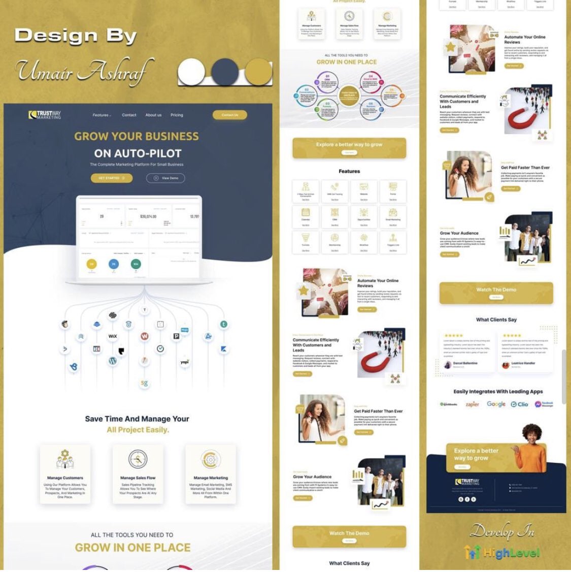 UmairAs91051581's tweet image. I’ll build premium Funnel/Website in #highlevel #clickfunnel and #wordpress for boost your business and get more leads.
Services:
Complete frontend development with css, html, java and react
Video Editing 
Social media ads banners
Currently we offer flat 30% off 
Dm me get start