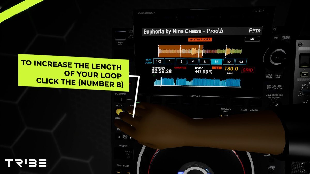 tribexr's tweet photo. ❓How to create a 4beat loop

📗Join our VR DJ Academy and learn to DJ inTribe Today ⭐
https://t.co/vBKdbNwat8

#4beatloop #loops #djloops #tutorials #djtutorial #djtips #howto #steamvr #meta #quest3 #picoxr #djacademy #djinvr #vr #dj #pioneerdj https://t.co/MwI8N6yZNN