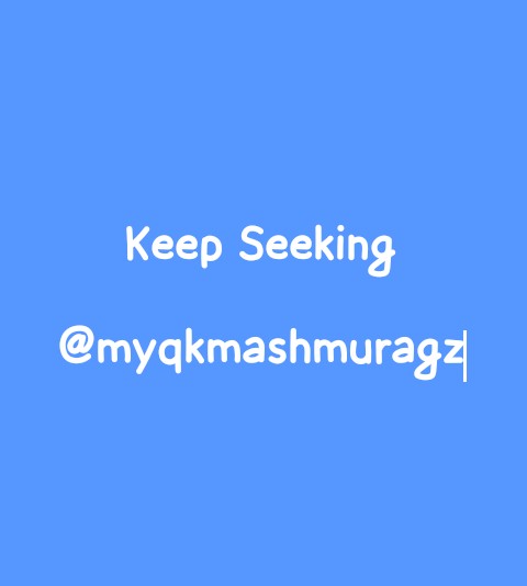 myqkmashmuragz's tweet image. #KeepSeeking