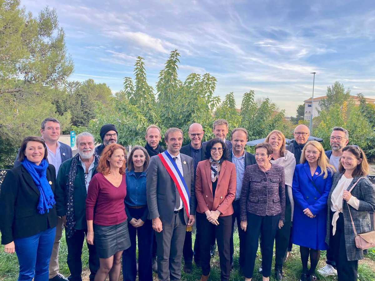 RimaAbdulMalak's tweet photo. Journée stimulante à Montpellier et Sète à la rencontre d’acteurs culturels engagés et audacieux ! Grâce au plan France 2030, nous soutenons massivement le développement des tournages et la formation aux métiers de l’image et du son. Les imaginaires de demain s’écrivent ici ! https://t.co/83sSX1yF4s