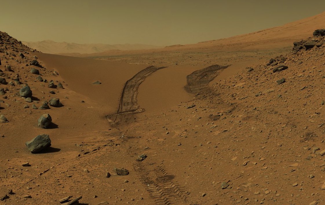 views you’d see if you lived on mars 🔴