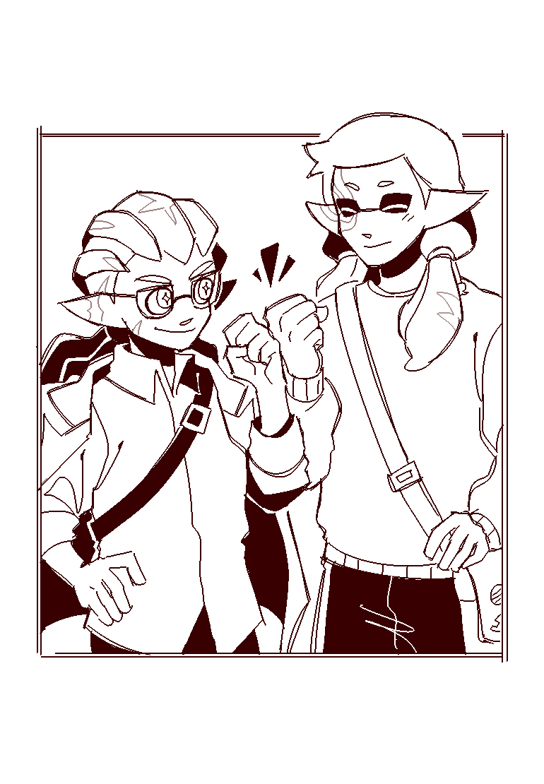 saki's first time salmon running... [ft. @SH4RKBAYT's Rei ✨] 