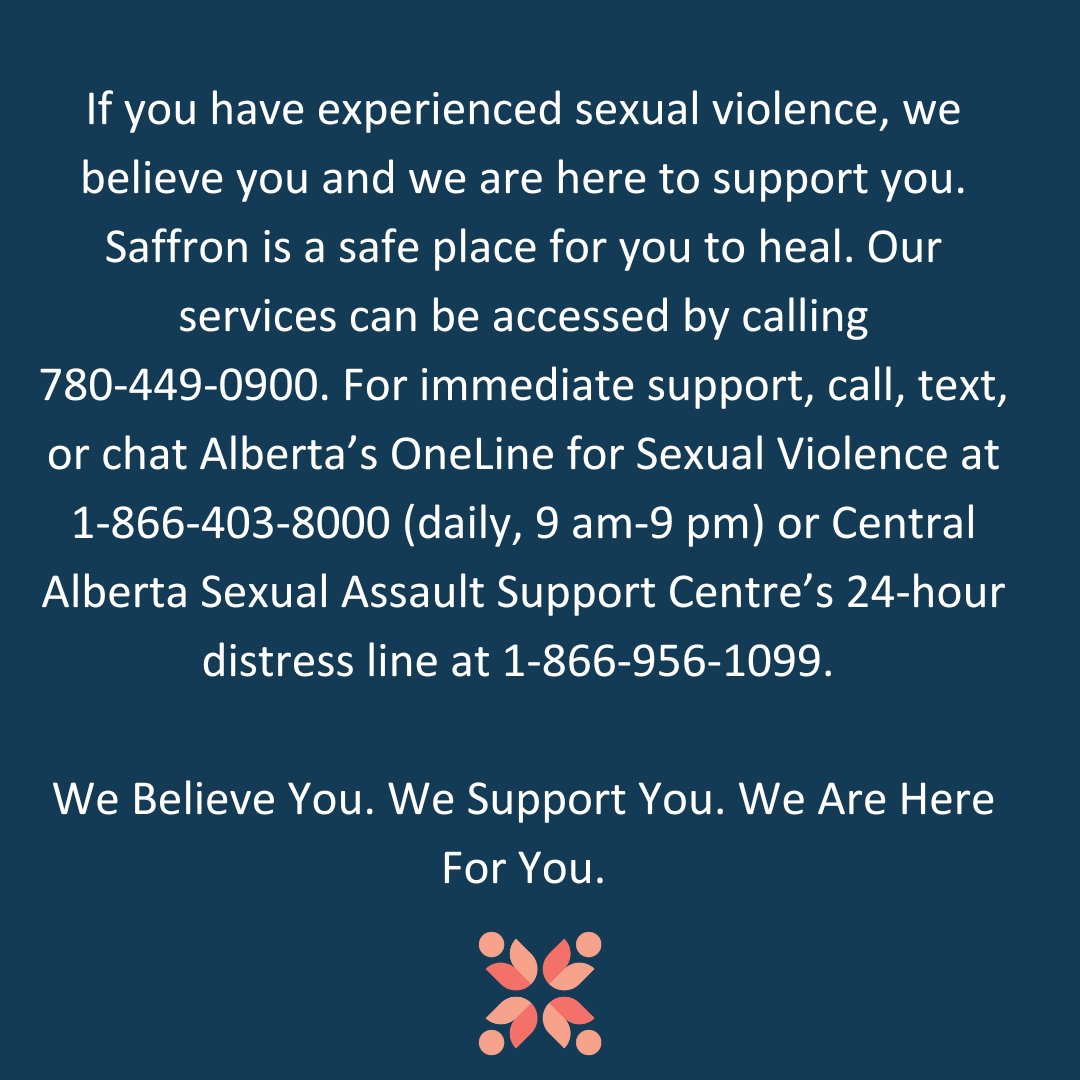 We Believe You. We Support You. We Are Here For You.