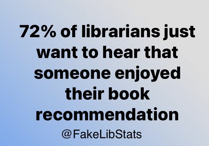 Fake Library Statistics tweet media