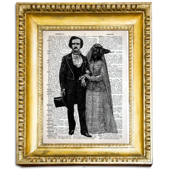 “Edgar Allan Poe And Lady Raven - Victorian Gothic Decor” 
--> artcursor.com/products/edgar…

#PrintedExpressions #ArtfulLiving #StylishDecor #DesignInspiration #BlackFriday