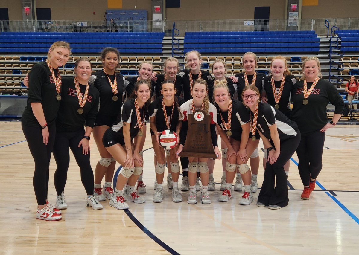 The set score does not give this one justice, but in an incredibly competitive match, the North Hagerstown Hubs foiled the Arundel Wildcats' perfect season by taking the Class 3A Girls Volleyball Championship 3-0.