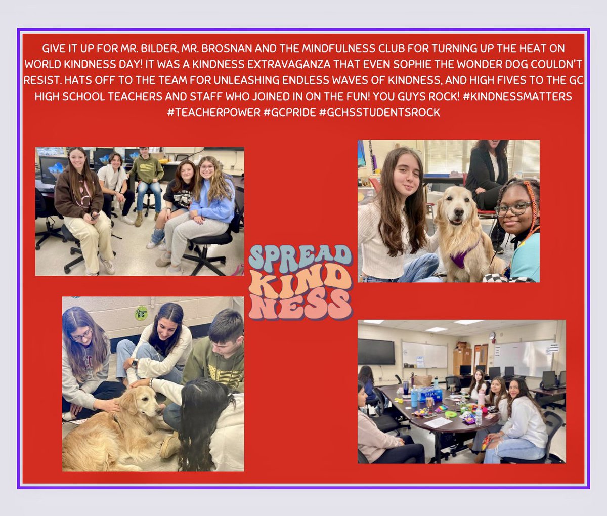 Glen Cove High School (@gcsd_highschool) on Twitter photo GCHS Weekly Shoutouts #gcpride #gchsstudentsrock #gchsteachersrock
#activestudentengagement
 #KindnessMatters 
#winning 
#gobigred GCHS Weekly Shoutouts #gcpride #gchsstudentsrock #gchsteachersrock
#activestudentengagement
 #KindnessMatters 
#winning 
#gobigred