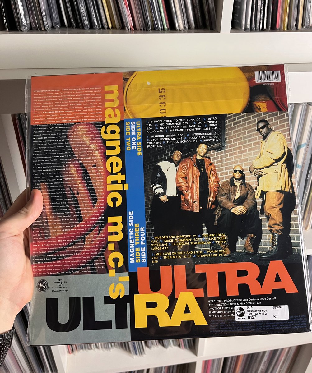 myvinylweighs's tweet photo. Saturday night: time for another HipHop classic from the M.C.โs ULTRA - โFunk Your Head Upโ. ๐งฒ๐ธ๐งฒ
____
#ultramagneticmcs #funkyourheadup #musiconvinyl #koolkeith #cedgee #moeluv #trlove #poppalarge @McsUltra @UltraMan7000 https://t.co/AJrBl5pXal