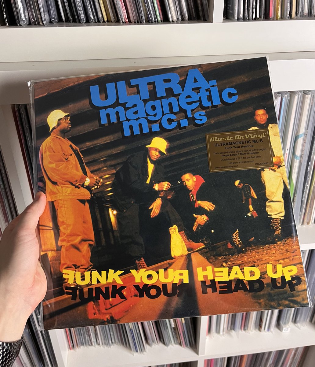 myvinylweighs's tweet photo. Saturday night: time for another HipHop classic from the M.C.โs ULTRA - โFunk Your Head Upโ. ๐งฒ๐ธ๐งฒ
____
#ultramagneticmcs #funkyourheadup #musiconvinyl #koolkeith #cedgee #moeluv #trlove #poppalarge @McsUltra @UltraMan7000 https://t.co/AJrBl5pXal