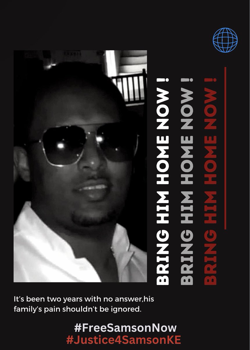 TsrhaTigray's tweet photo. Two years is long, Samson’s family, especially his children, are enduring the emotional strain of not knowing their father’s fate. It’s a painful void that must be filled. #Justice4SamsonKE #2YearsIsTooLong @bonifacemwangi @thekhrc @OHCHRKENYA @AmnestyKenya @hrw @WilliamsRuto https://t.co/KWMtO5mPWH