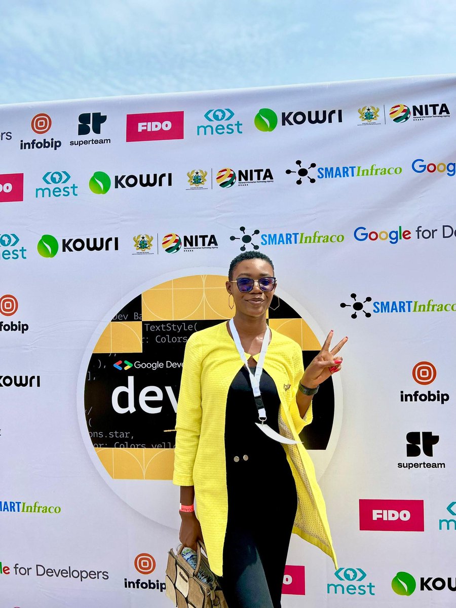 Can't end my day without sharing a shot from #DevFestAccra