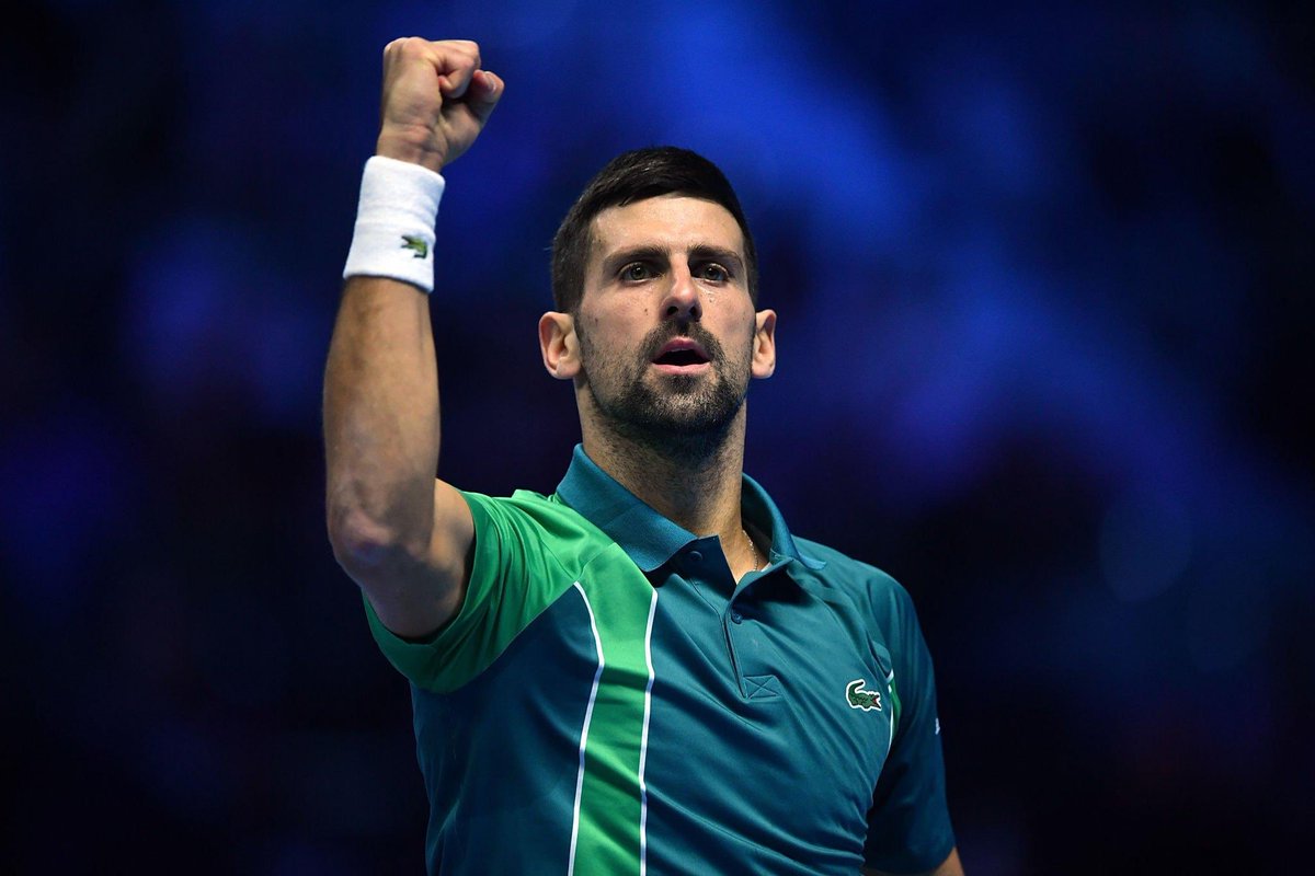 UniversTennis's tweet photo. 🇦🇺 Open d’Australie : 🏆
🇫🇷 Roland-Garros :🏆
🇬🇧 Wimbledon : 🥈
🇺🇸 US Open : 🏆
🇮🇹 Masters : FINALE | en cours

Novak Djokovic devient le premier joueur à atteindre la finale des 5 grands tournois sur une saison depuis…𝗡𝗼𝘃𝗮𝗸 𝗗𝗷𝗼𝗸𝗼𝘃𝗶𝗰 𝗲𝗻 𝟮𝟬𝟭𝟱. 👑🇷🇸 https://t.co/S78rTg57LG