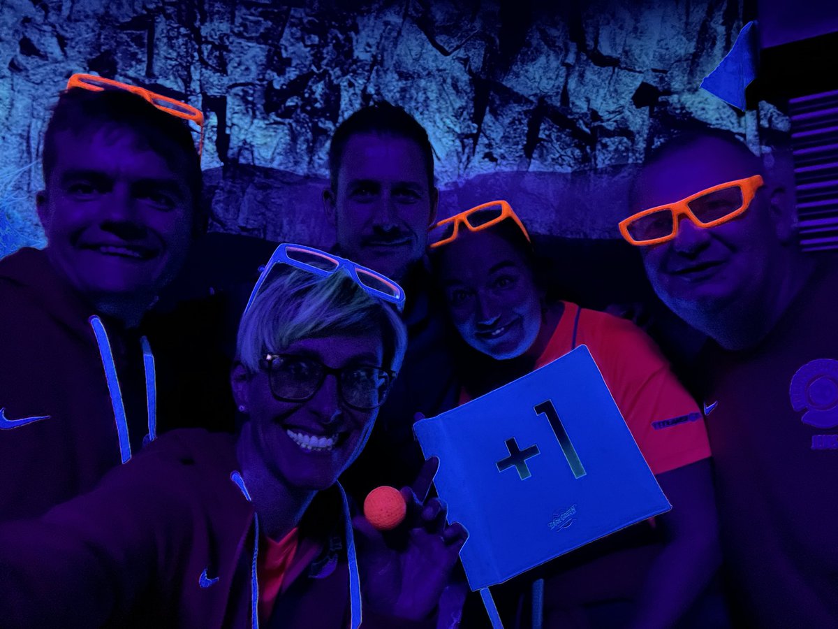 3D Minigolf nicht zu vergessen…. Part one of Weihnachtsfeier 😁 (oder doch Eisstockschiessen 😂)