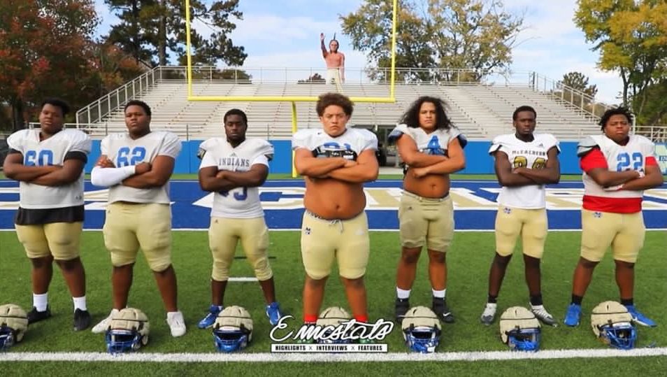 lastly to my brothers and My Coach on the OL, Parker, Leon, Zayden and can’t forget my boy KYNES i hope y’all have great lives as we leave the Ⓜ️ in May and to Jaden and Paul it’s on y’all mane hold it down in the trenches and coach keep RTABF , love y’all boys