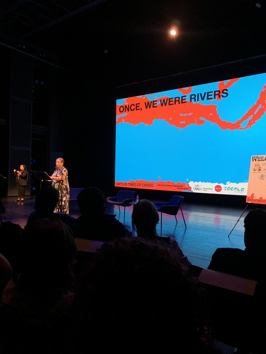The public conference Arts in Times of Crises: The Role of Artists in Weakened Democracies has begun! A welcome from Andreas Michaelis, German Ambassador to the United States with poetry from Lynne Thompson @poetess151, Poet Laureate of Los Angeles 2021-2022.
