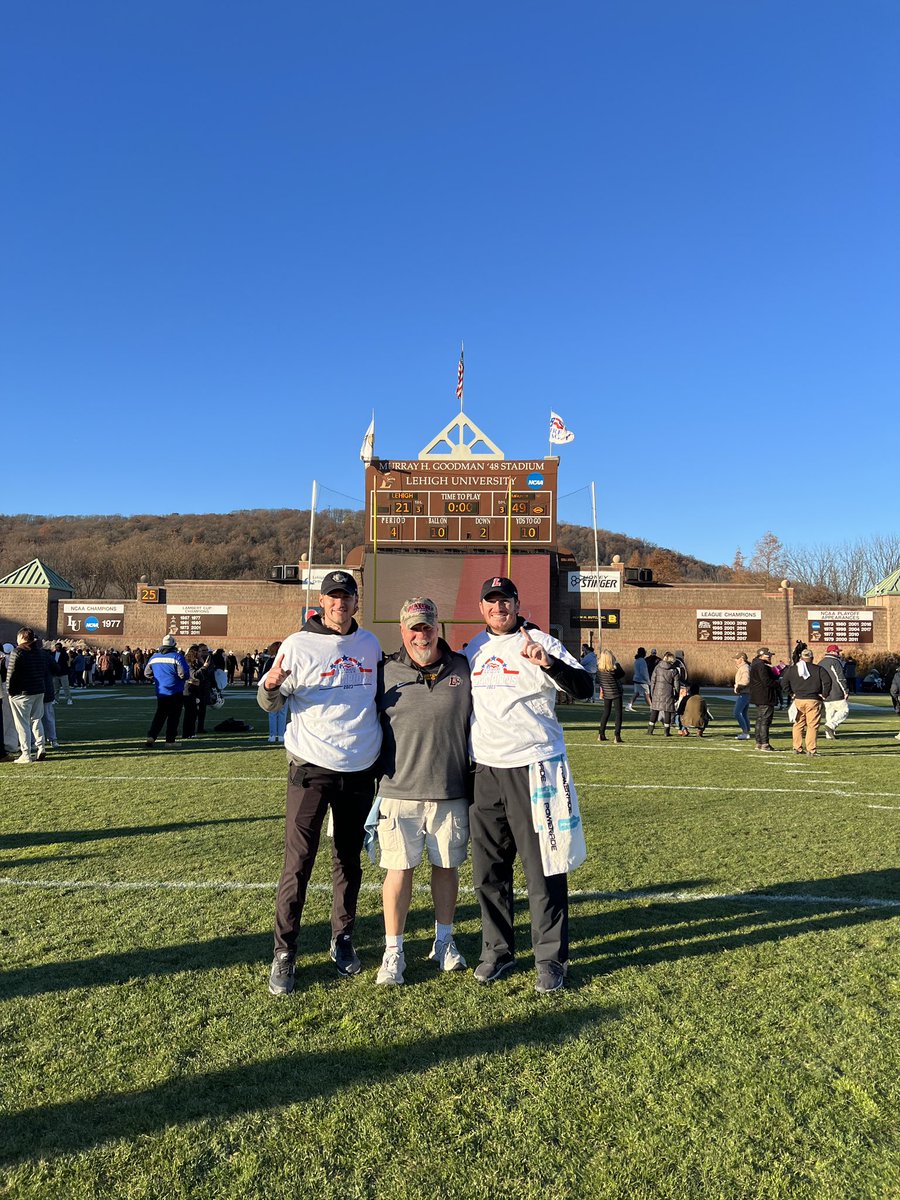 LCSportsMed's tweet photo. Congratulations to our @lafcolfootball and Sports Medicine staff on their @patriotleague Football Championship and big win against Lehigh!
•
#SportsMed #LCFootball #BeatLehigh #Rivalry159 https://t.co/zJRQQAjmVn