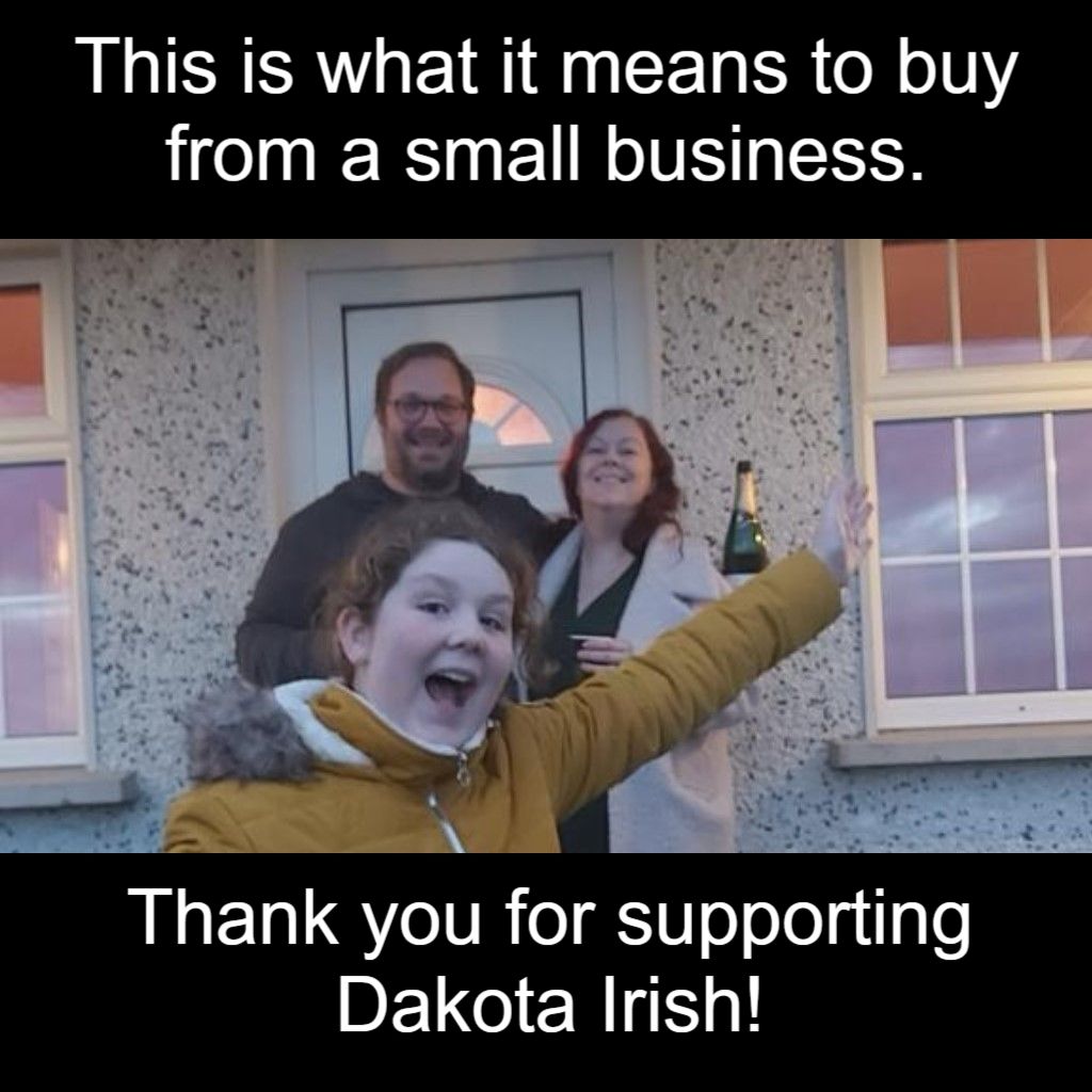 I don't know how many of you will see this, but thank you for choosing to support our small family business, for helping us buy a home, put food on our table, clothes on our backs, and presents under the tree for our kids. How blessed and fortunate are we for you.