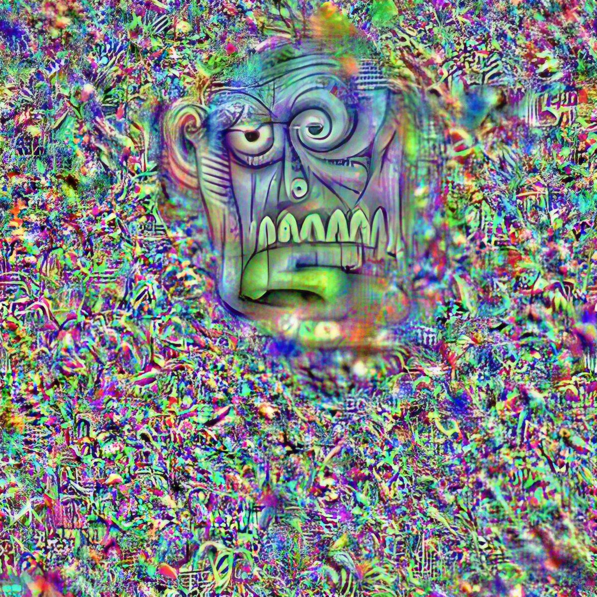 zer0int1's tweet photo. Found a suitable #feature deep within #CLIP #ViT:
#AI #neuron of #disdain looks down upon thee
#sama #altman #chatGPT #openai #deepdream #deepnightmare https://t.co/5gH4R5JU2o
