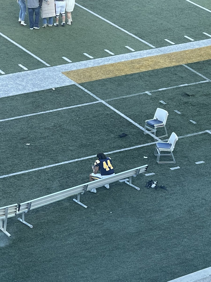 mcwilhjelm's tweet photo. Welcome seniors to joining the ranks of @ETSUFootball alumni. For anyone that wore the pads you know what this feeling is at the end of your last game. No words needed. https://t.co/25kcH3mpoG