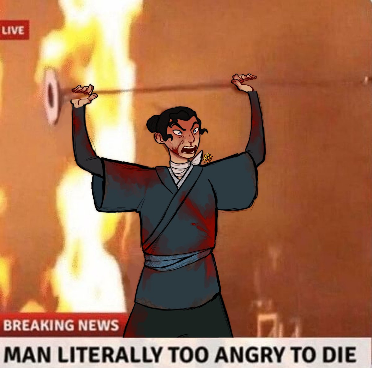 Mizu, in every single episode, without fail 
#BlueEyeSamurai