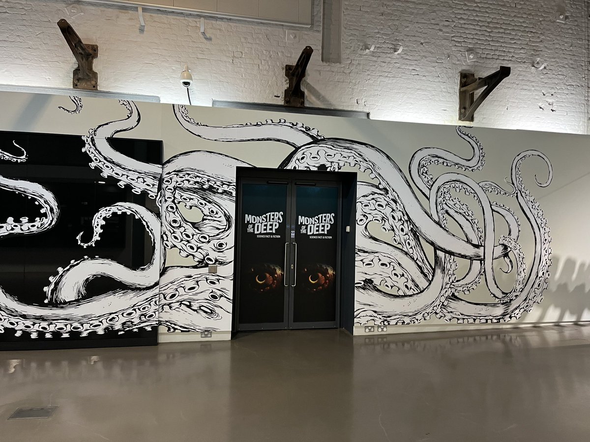 stevoallain's tweet photo. I may have visited The Dockyard at Chatham today with a good friend to check out #MonstersofTheDeep to check up on @TetZoo’s handiwork before it disappears. Here are some of the highlights! https://t.co/YG4mQ1VQEl