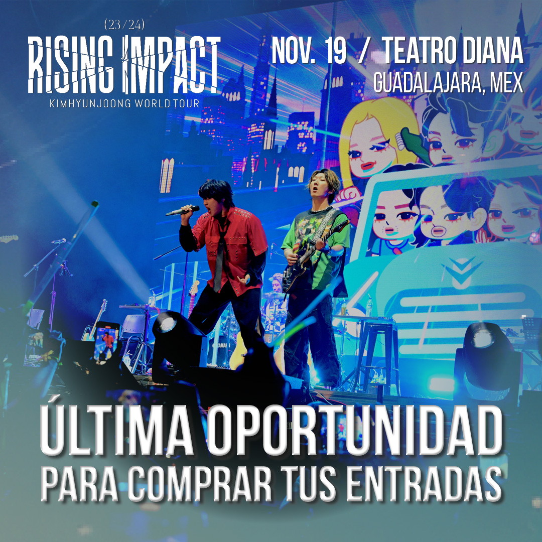studiopav_latam's tweet photo. ¡Mañana, Kim Hyun Joong llega a Guadalajara 🇲🇽 para un concierto que quedara en la historia!

Aún quedan entradas, beneficios, y pick-a-pose snapshots disponibles:
🫰📸 Beneficios y Snapshots: https://t.co/uqWuWISpKj
🎟️ Entradas: https://t.co/hXkq4HjGsu

#kimhyunjoong #henecia https://t.co/0PvudwelAx