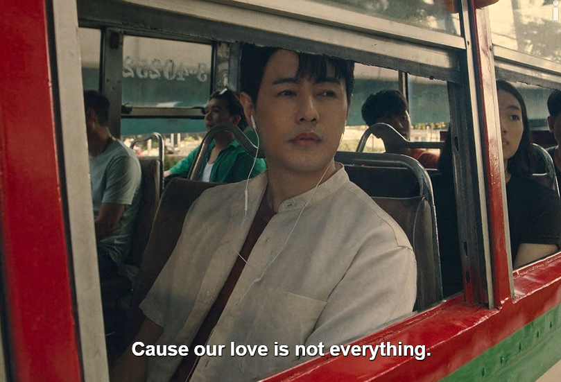 KimParkLee_Tali's tweet photo. Too bad I can't X music here. I want to laugh so hard because the music Suansoon listens to in the background is one of UWMA ost.
#AbsoluteZeroEP8 https://t.co/U7KmbaRP3C