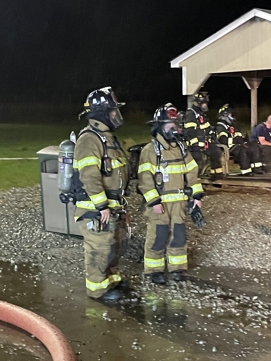 SWGFD24's tweet image. Last night members of the Department as well as members of the South Greensburg Fire Department traveled to Smithton to get in some live fire work at the County Public Safety Training Center.