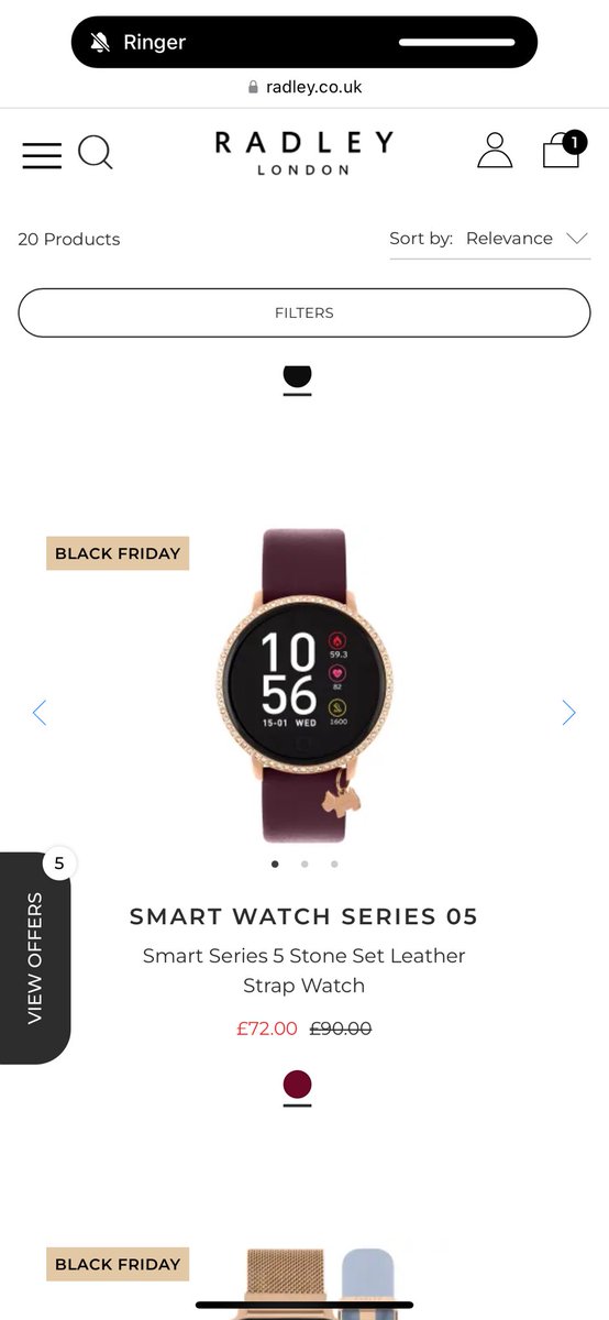 SlimmazingCWP's tweet photo. @Radley_London can you change the watch face on this watch? https://t.co/VgDZrxSv0l