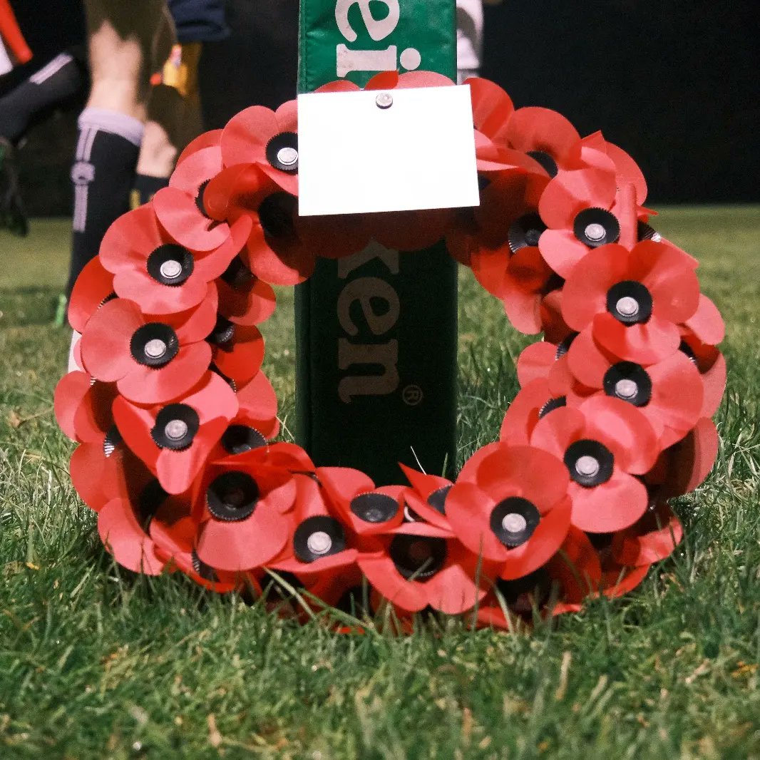 Last weekend we hosted <a href="/SouthamptonSpi1/">Solent Spitfires Masters</a> for a Friday night game.

Being a Remembrance weekend match between two military towns, we are proud to announce that we raised £208 for the <a href="/PoppyLegion/">Royal British Legion</a> 

#LestWeForget #mastersrugby