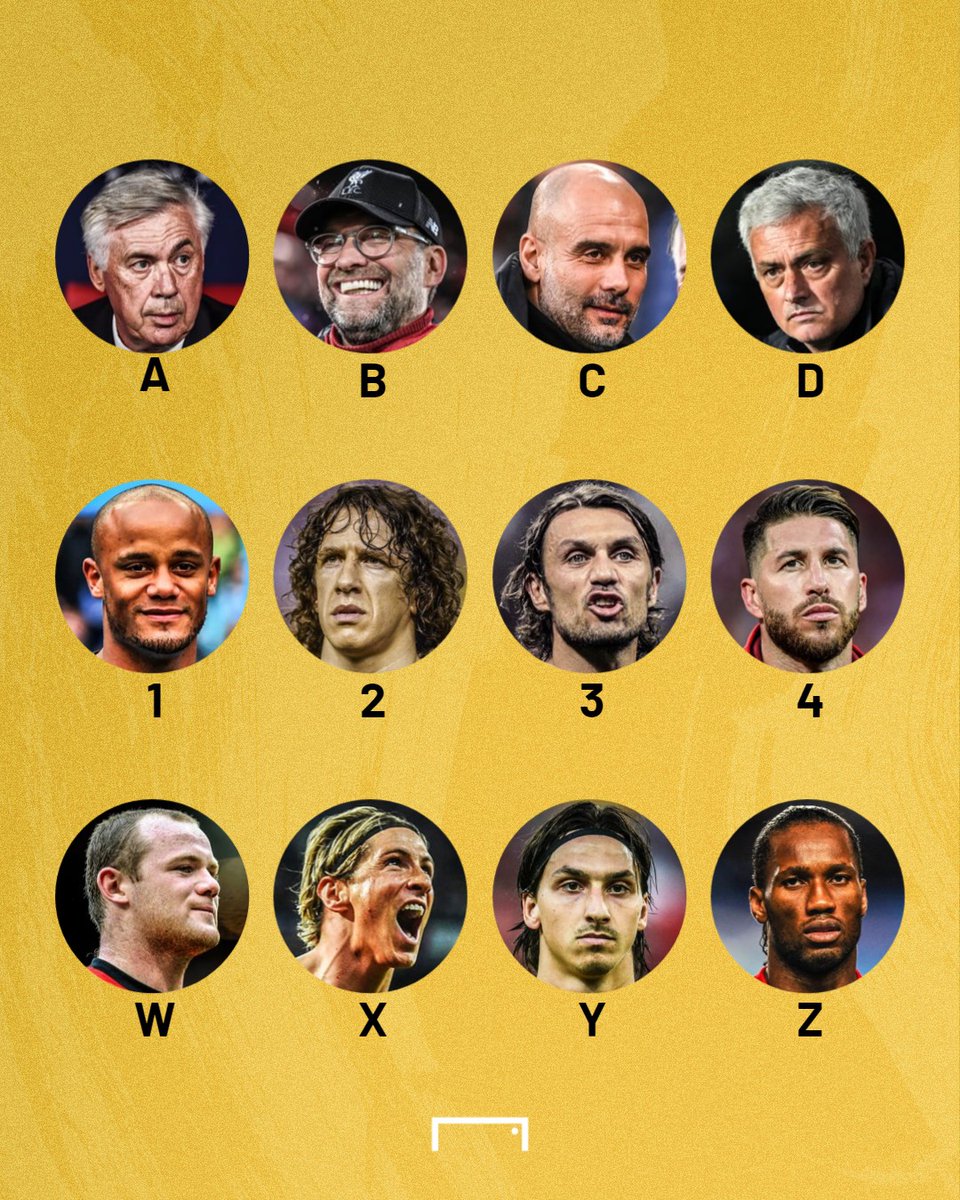 goal's tweet photo. Pick a coach, a captain and a number nine 👇 https://t.co/s0SLnfys29