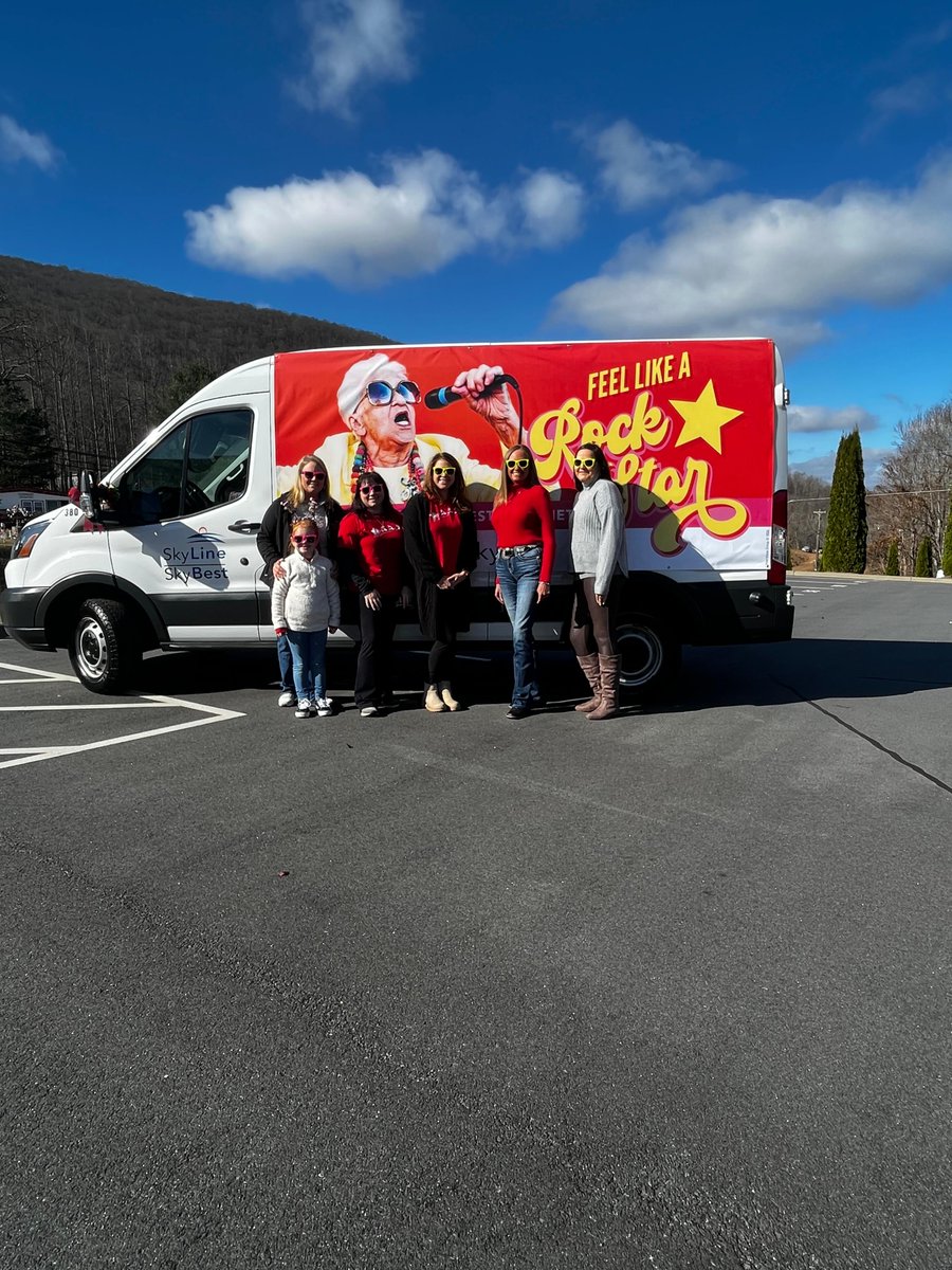 We're ready for the West Jefferson Holiday Parade!  Come join us at 2pm today to kick off the holidays.  #westjefferson #skylineskybest #parade