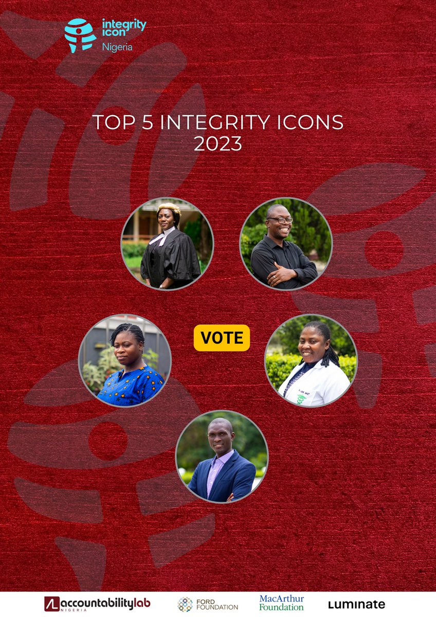 praiseakobo's tweet photo. Excellence is amazing, but not at the expense of not being a person of integrity.
They are proofs, we need your votes, please.
#NameandFame
#AccountabilityMatters
#VoteNow
#IntegrityIconNG
@macfound @FordFoundation @
#luminate
Continued in comment. https://t.co/KUdLfIUPM2