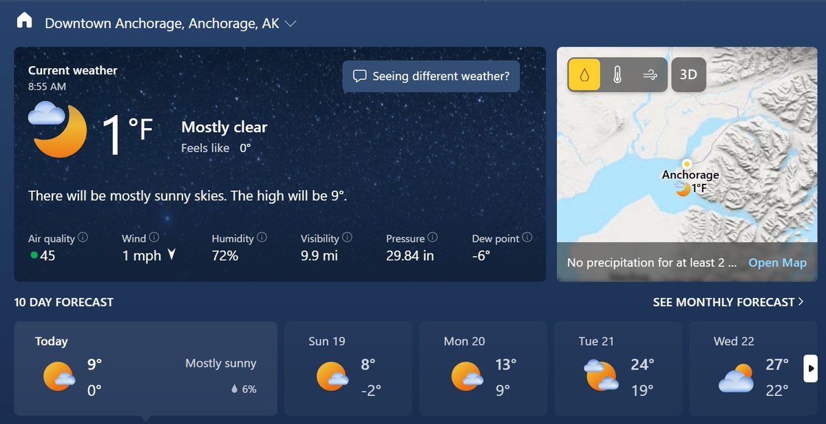 askboomer1949's tweet photo. I got up before sunrise today, at 8:00 am
It is unseemly.
WTF?
(I have yet another doctor appointment regarding nerve damage from Long COVID.)
Still.
This is not an hour for humans.
Guten Tag All Y'all
#AnchorageWeather #Anchorage https://t.co/teDDJj6EjZ