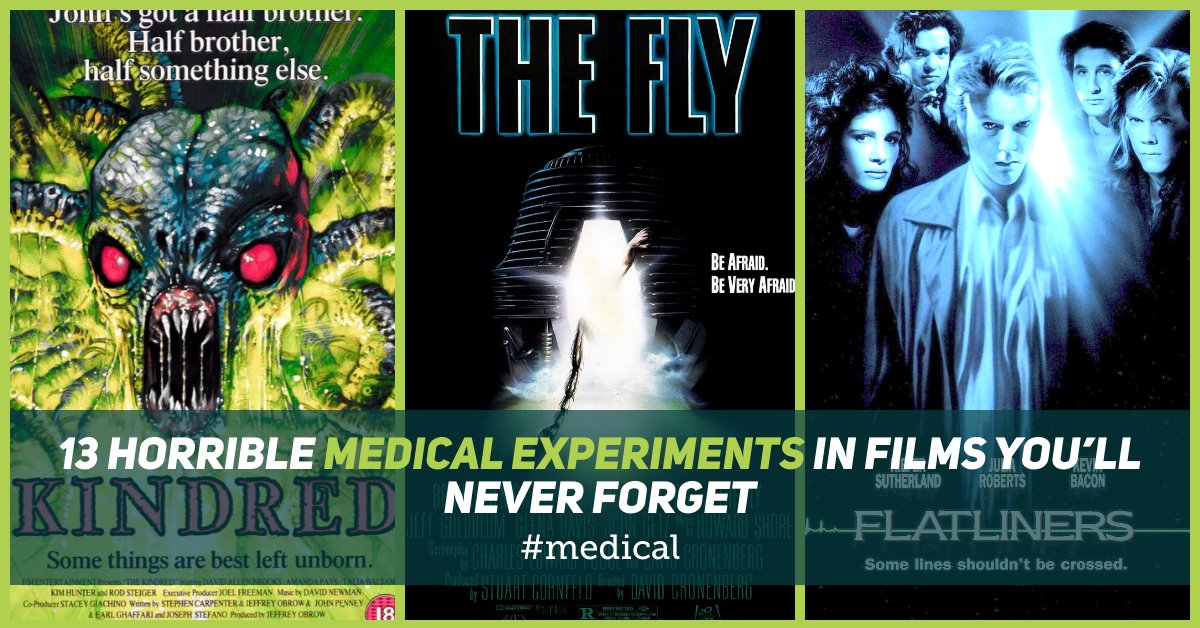 thehorrorland's tweet photo. 13 Horrible Medical Experiments in Films You'll Never Forget. Looking at those medical horrors that will haunt your dreams! https://t.co/tty4FrbfYb #horrorfamily #horror #horrorarticle #article #medical https://t.co/MziZdhfiY8