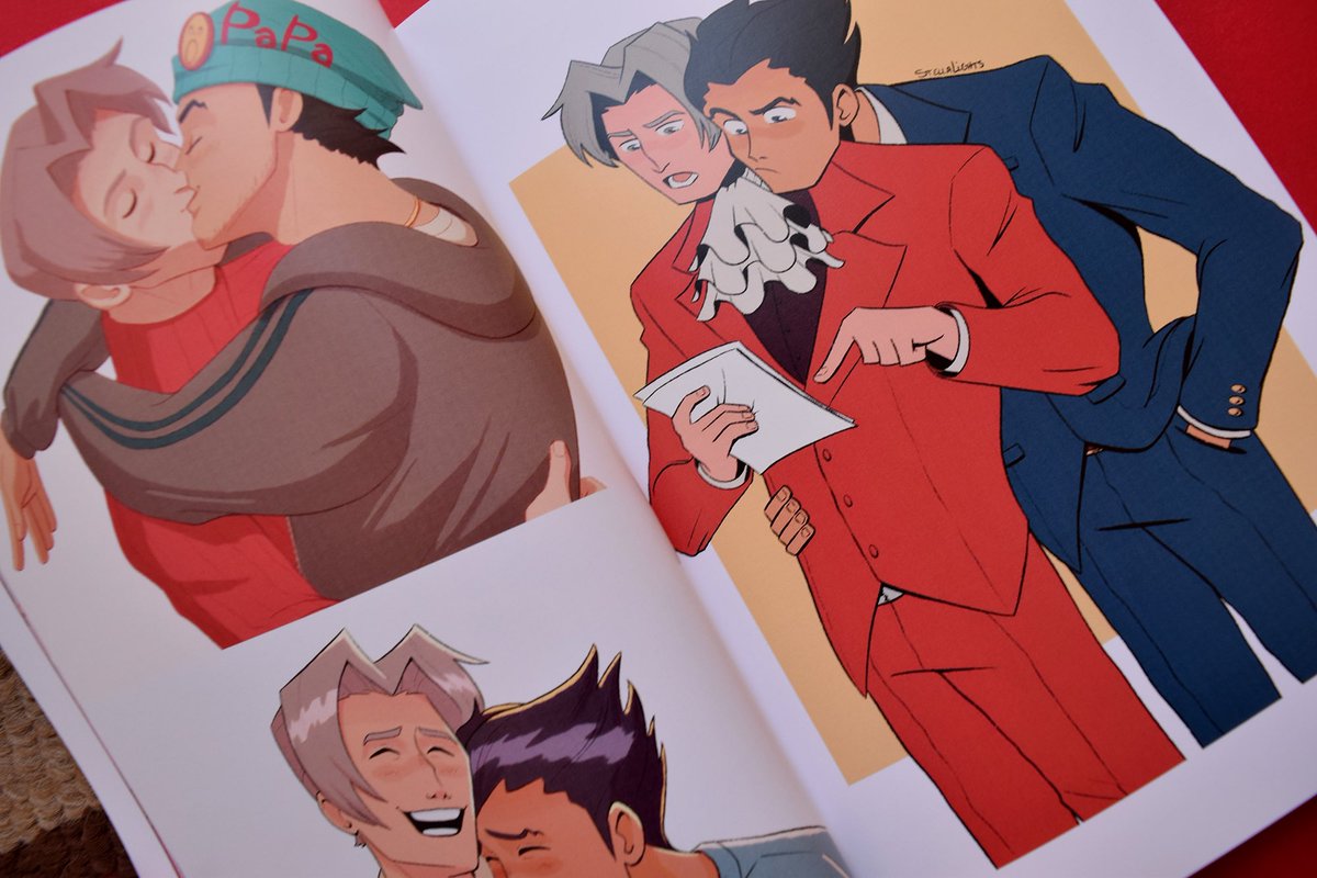 「THEY'RE GAY, YOUR HONORMy 100+ page Ace 」|angela °˖✧ STORE OPEN!のイラスト