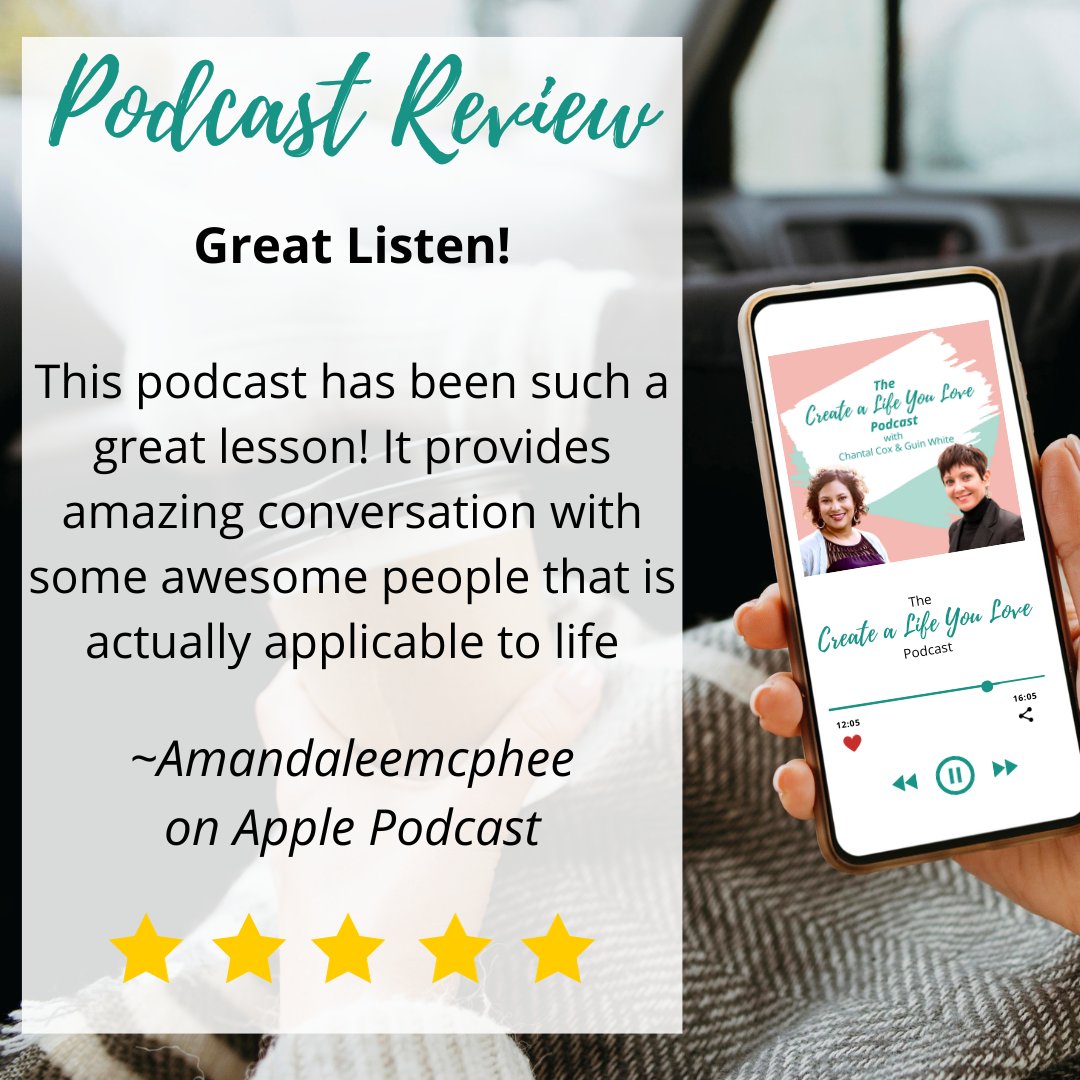 CALYLCoaching's tweet photo. Big thanks to Amandaleemcphee for the stellar review! 🌟 
Dive into meaningful conversations that apply to real life on the #CALYLPodcast. 
Continue your journey to a fulfilling life with every episode: https://t.co/52p0vJYIz5 🎧 
#GreatListen #LifeTips https://t.co/39NJWDnh9j