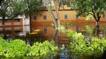 amiina_yuusuf's tweet photo. Baladweyn General Hospital, the main health facility in Hiraan region, submerged by flash floods. All services halted, patients and staff evacuated. #SomaliaFloods #ElNino #Baladweyn #Hiraan https://t.co/cpoZLjo7gM