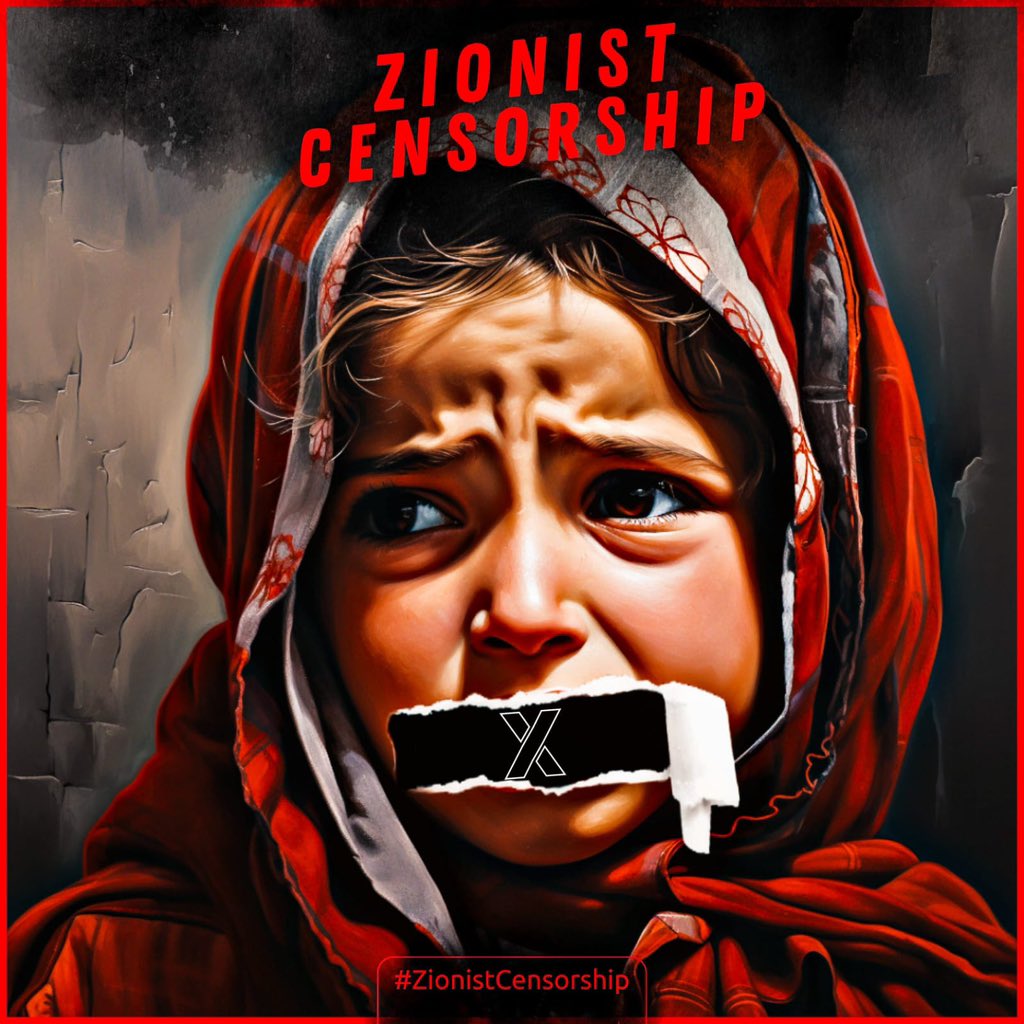 #zionistcensorship