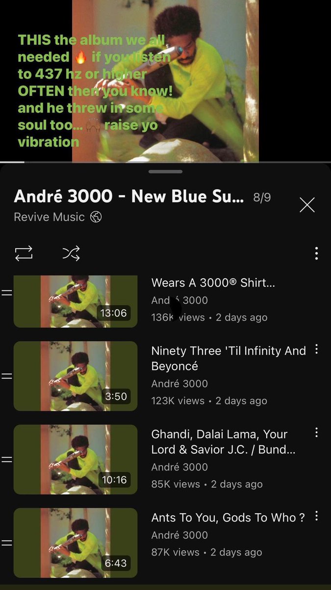 ChristaLass's tweet photo. finna be on repeat! THIS the shift in music we need 😅🤷🏾 https://t.co/2iF4cPq4G3