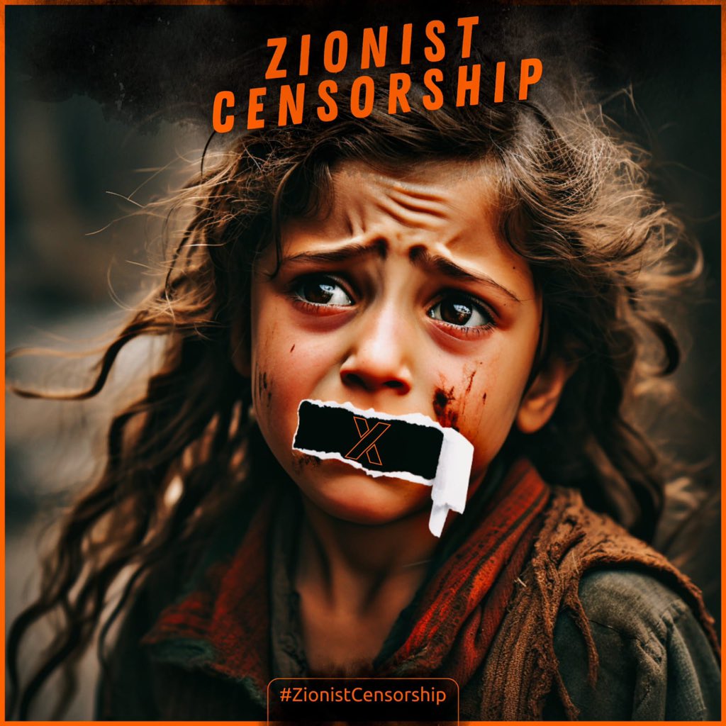 #zionistcensorship