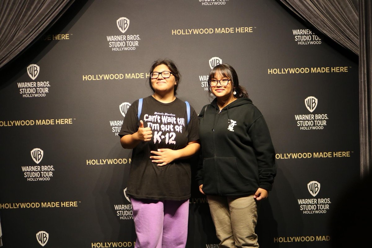 Supporting the next indigenous generation of storytellers ! #Nativeyouth from Sherman Indian High School, local tribes and @UAIIinc  went on a tour of Warner Bros studios in Los Angeles!They visited TV and movie sets, toured the back lot and learned about the history of media!