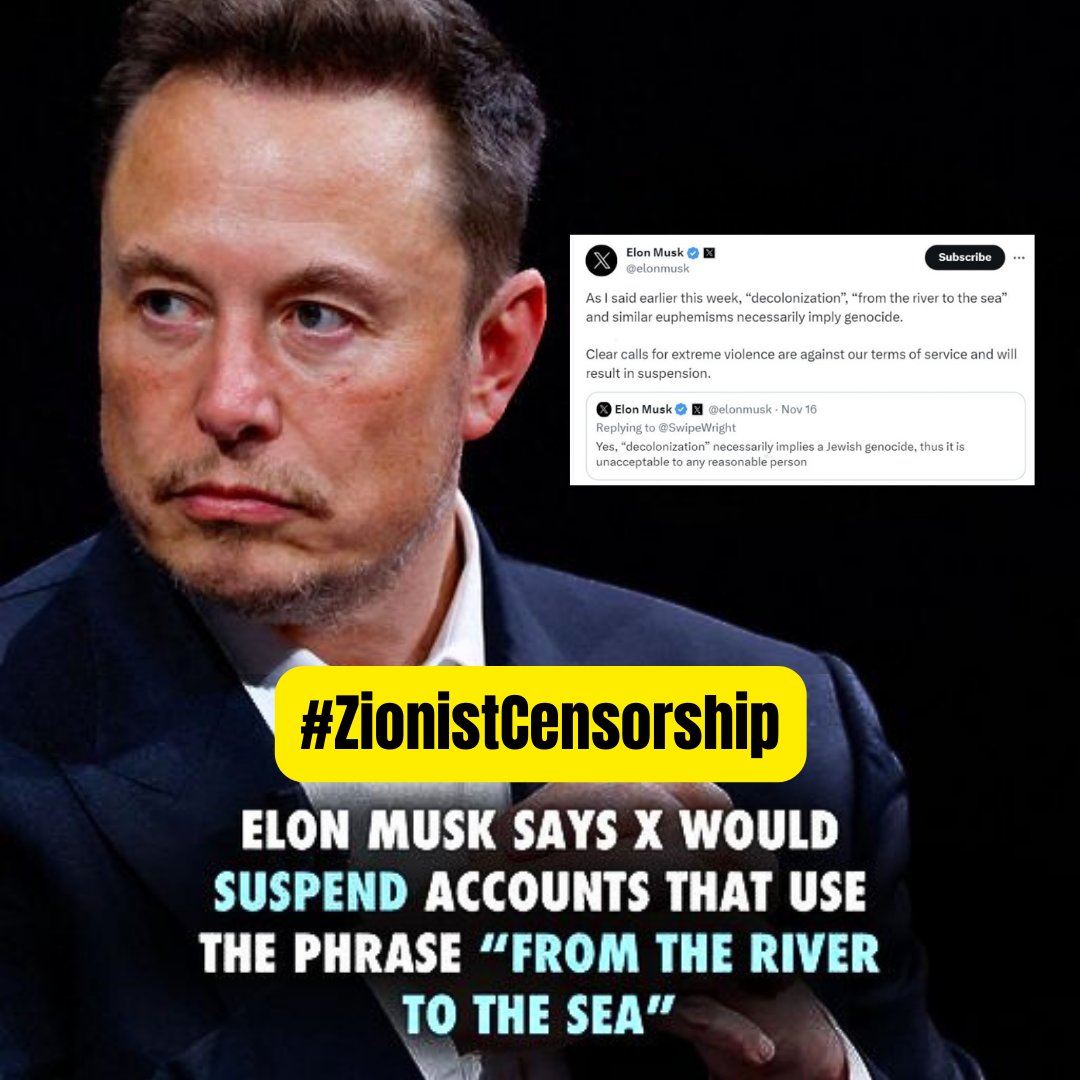 Do not be intimidate by zionists #ZionistCensorship