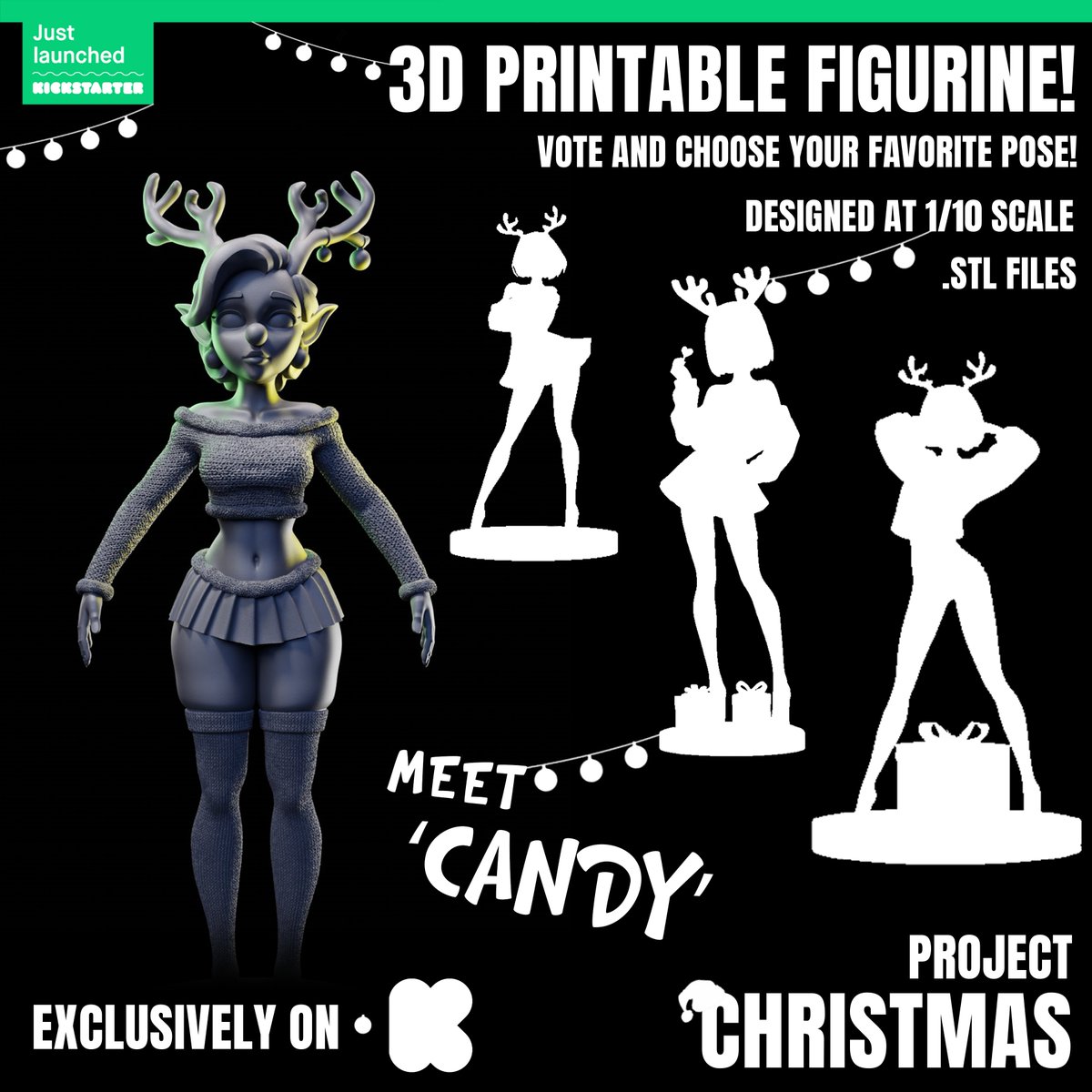 ForbiddenMinis's tweet photo. 🌟✨Our new project, "Candy," is now LIVE on Kickstarter! 🎄✨

https://t.co/629IhMQQpJ

#Figurine #Miniature #miniaturepainting #mini #3dprinting #3dprint #pinup #3dmodel #christmas #kickstarter #project #Candy #startup https://t.co/a3Xw5Vl25I