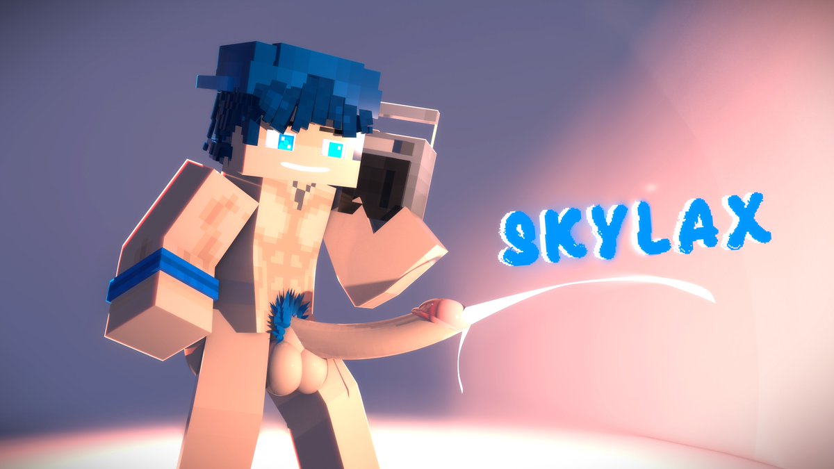 Radey_Ani's tweet photo. 💙My new oc. Is he hot?📻

#MinecraftNSFW #r34 #mcr34 #gaymcr34 https://t.co/FY2J4mUO4H