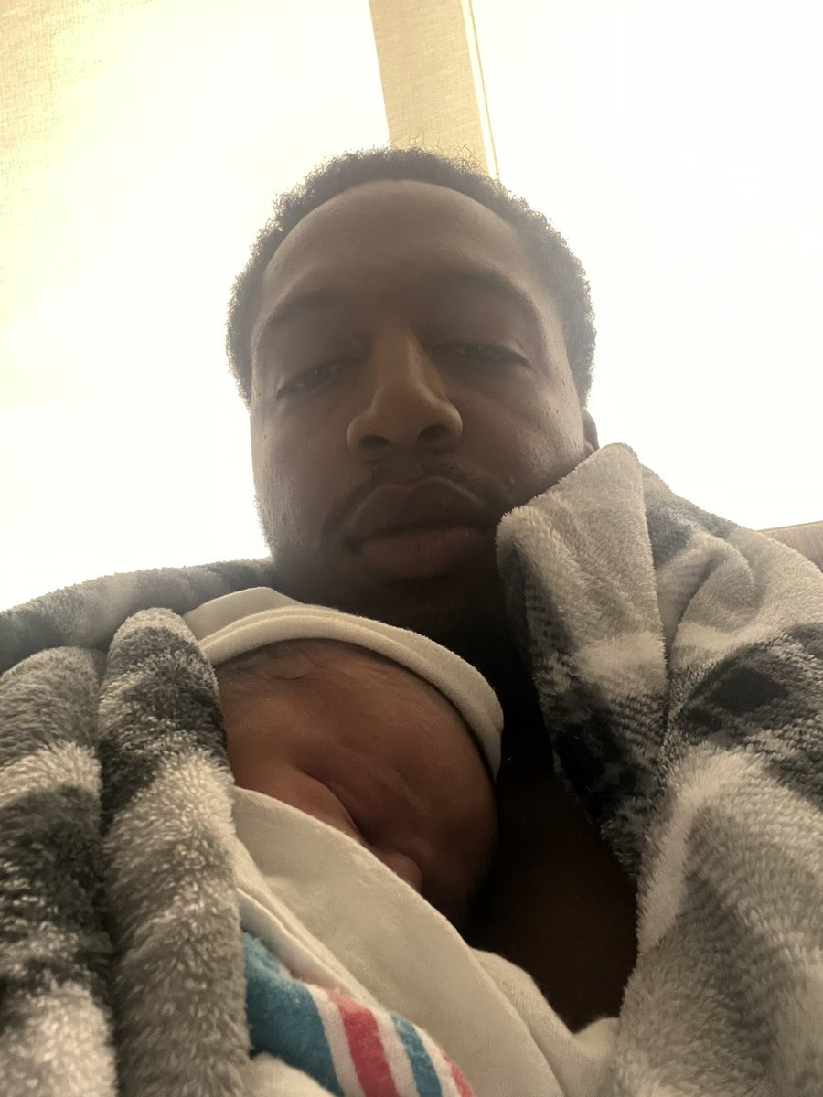 In case you were wondering where I been , me &amp; the wifey just brought this 1/1 miracle into the world 

Welcome home Ivana 🥹❤️‍🩹

#GirlDad